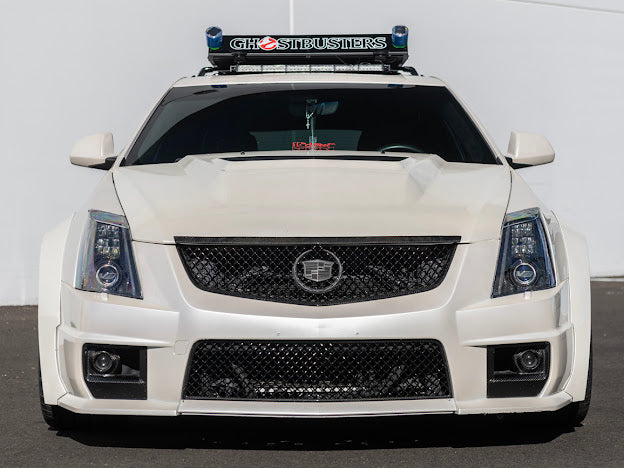 2009-2015 Cadillac CTS/CTS-V V2 SDP Carbon Fiber Headlight  Internal Housings Bezels